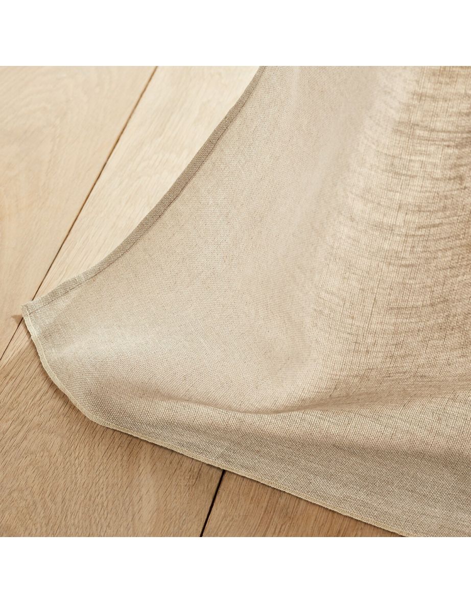 Colin Linen Curtain with Eyelets - 2