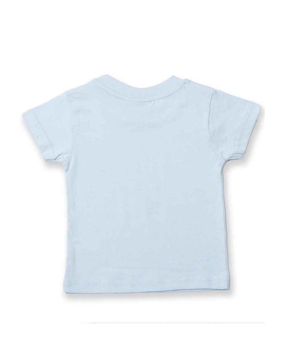 Larkwood Baby Plain T-Shirt - Pale Blue - 1