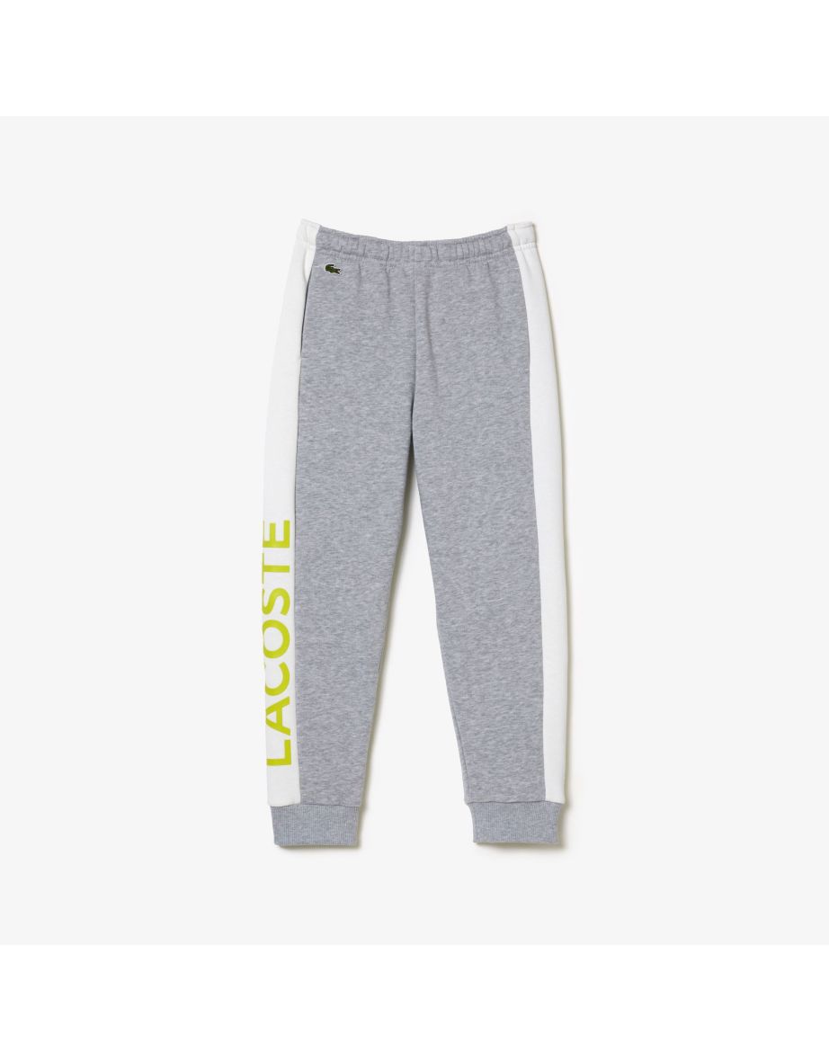 Shop Boy s Lacoste Track Pants in Grey Online in Bahrain VogaCloset