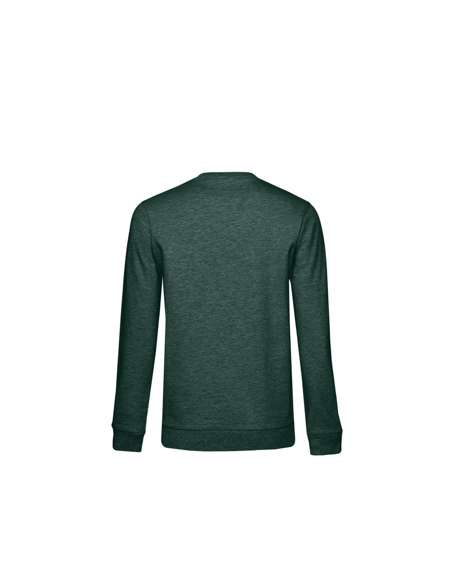 B&C Womens/Ladies Set-in Sweatshirt - Dark Green Heather - 1