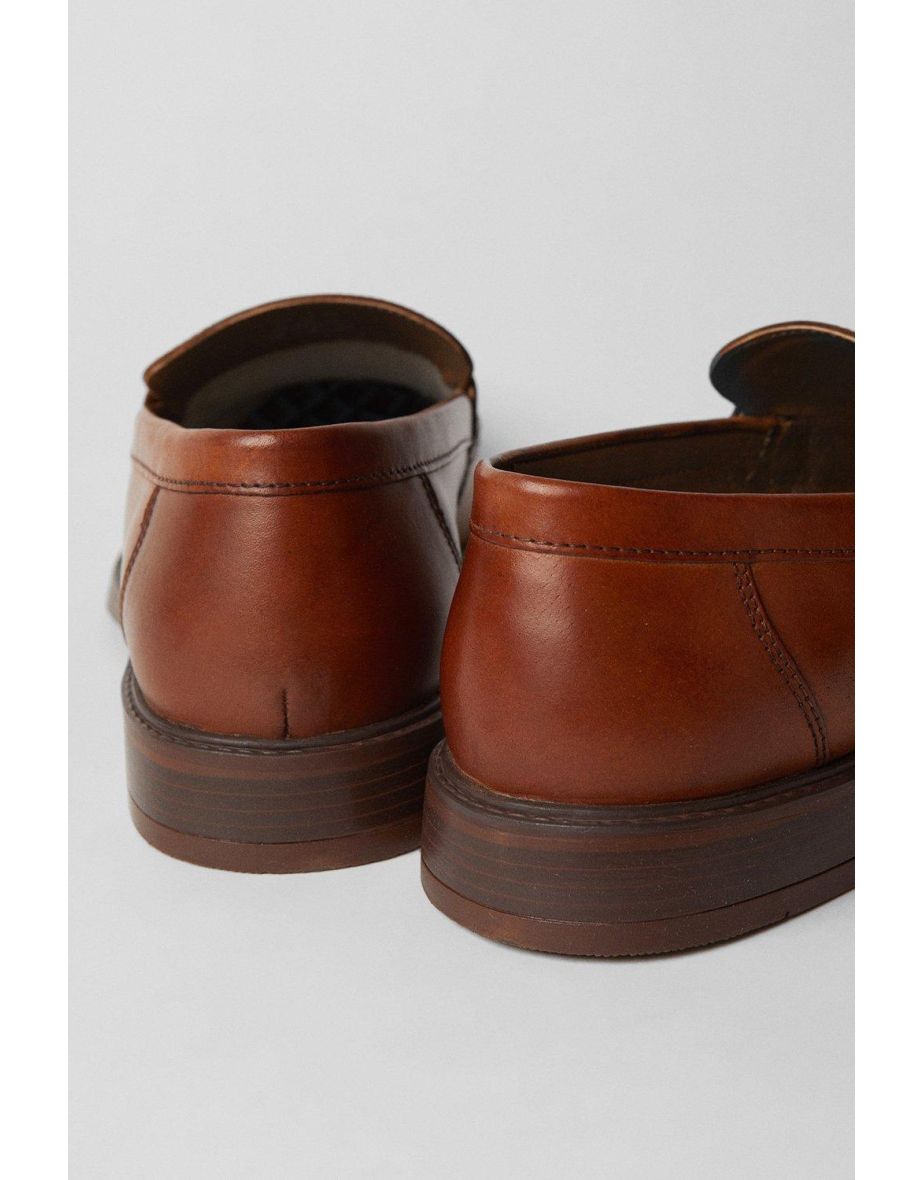 Tan Smart Loafers - 3