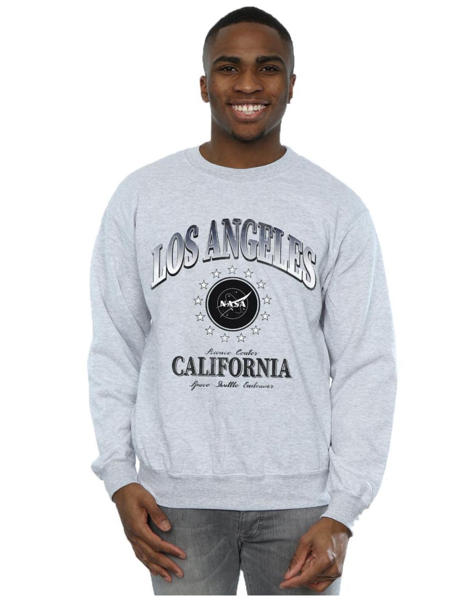 Grey 2025 nasa sweatshirt