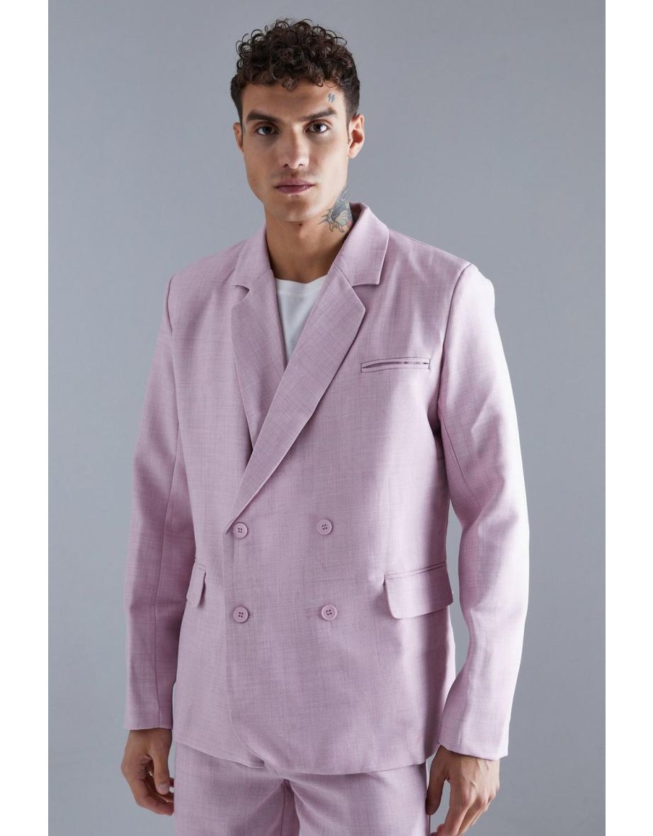 Boohooman pink clearance jacket