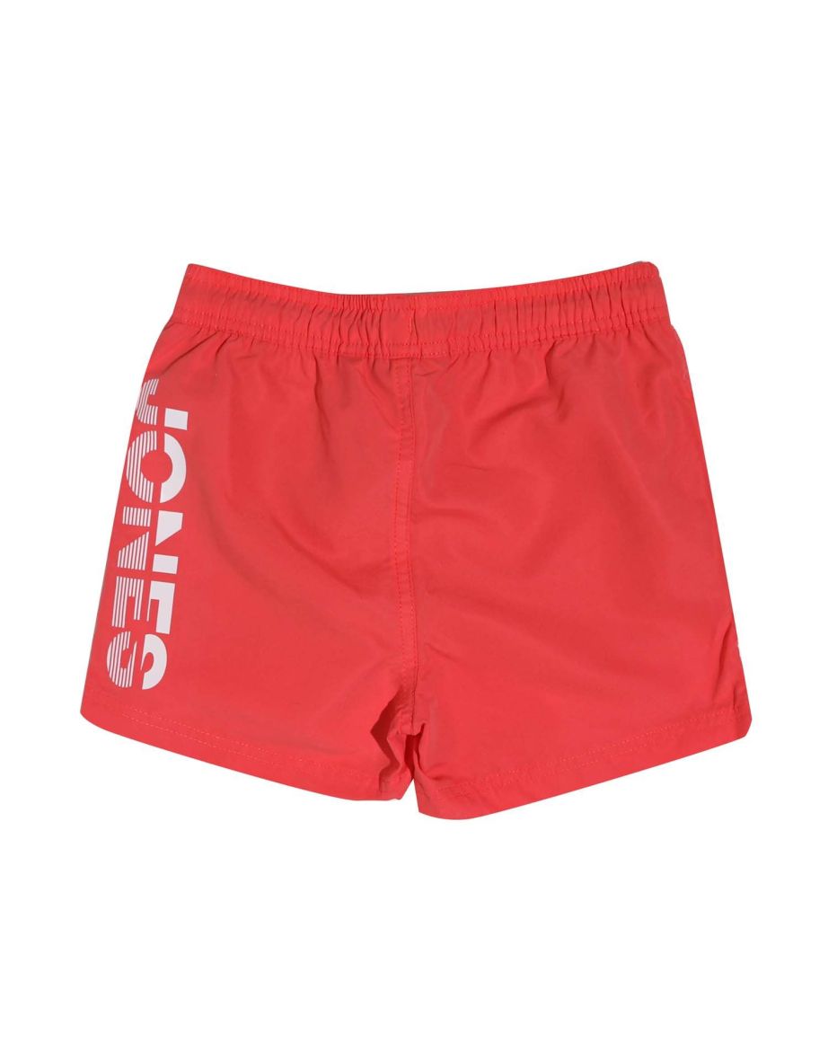 Boy's Jack Jones Aruba Swim Shorts in Pink - 1