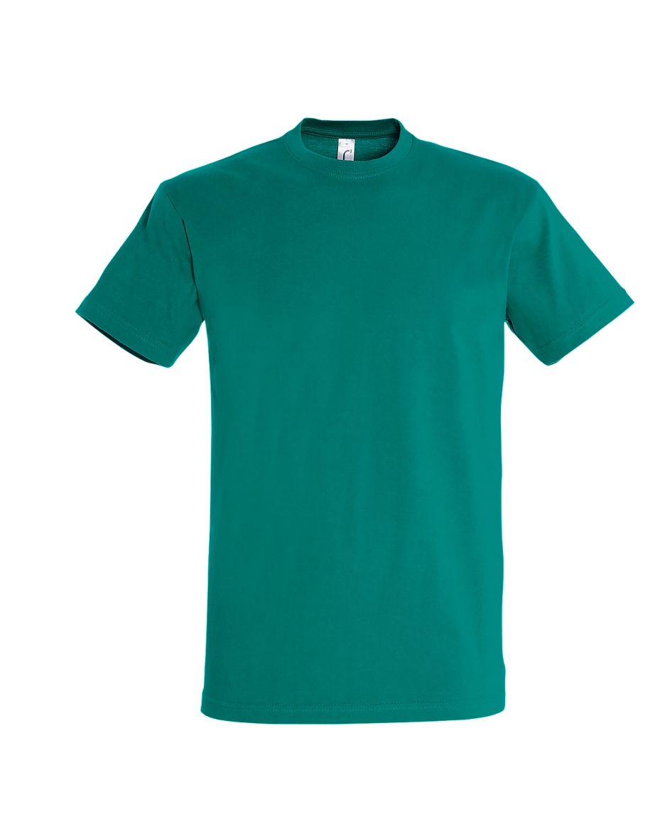 SOLS Mens Imperial Heavyweight Short Sleeve T-Shirt - Emerald
