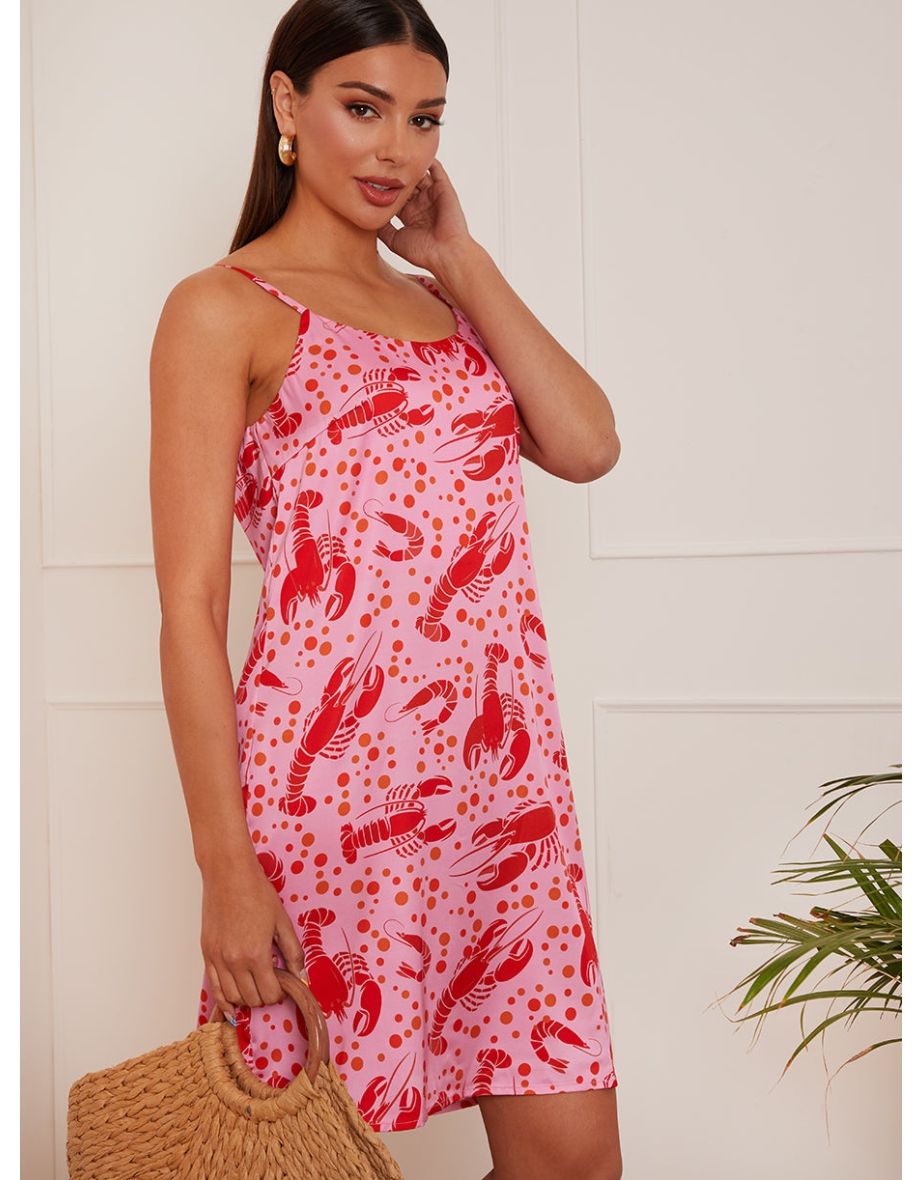 Lobster print dress best sale