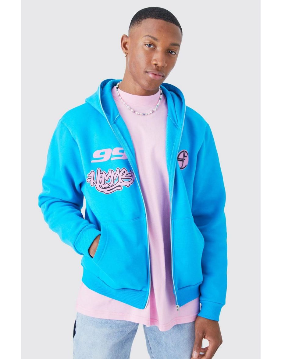 Aqua zip up hoodie best sale