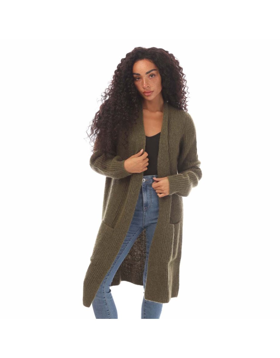 Women's Boss C_Fanidas Cardigan in Green