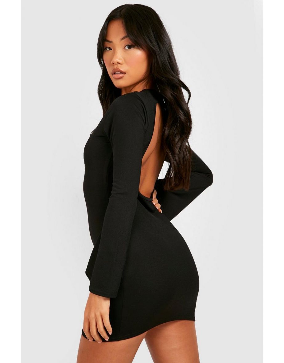 Petite shop backless dresses