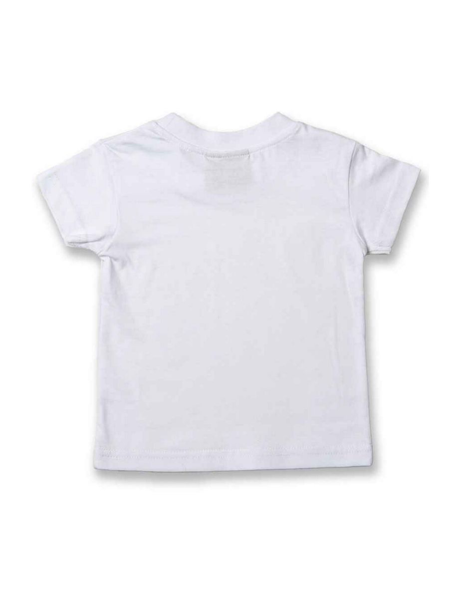 Larkwood Baby Plain T-Shirt - White - 1