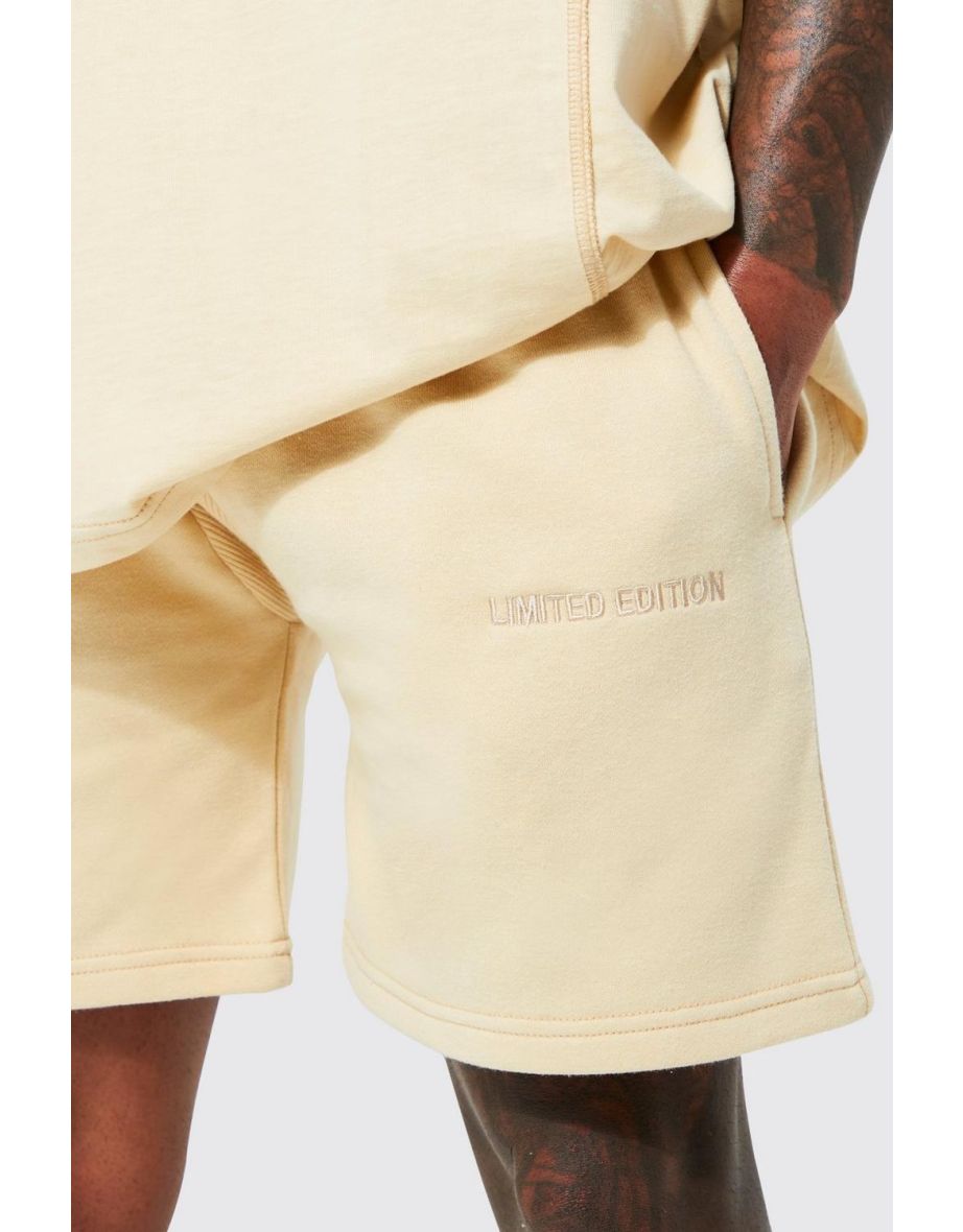 Loose Fit Short Length Gusset Crotch Short - sand - 2