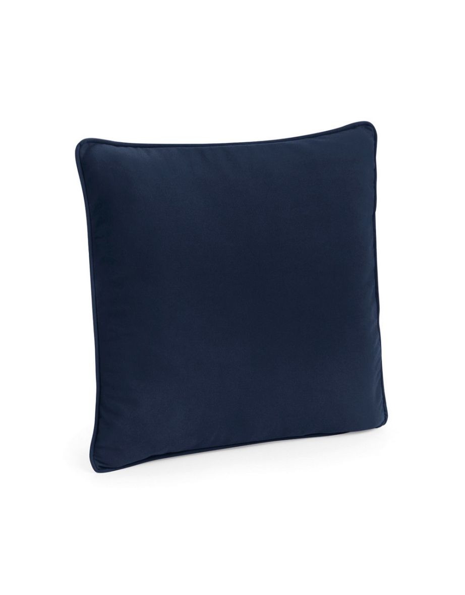 Westford Mill Cotton Piped Cushion Cover - Natural/French Navy - 1
