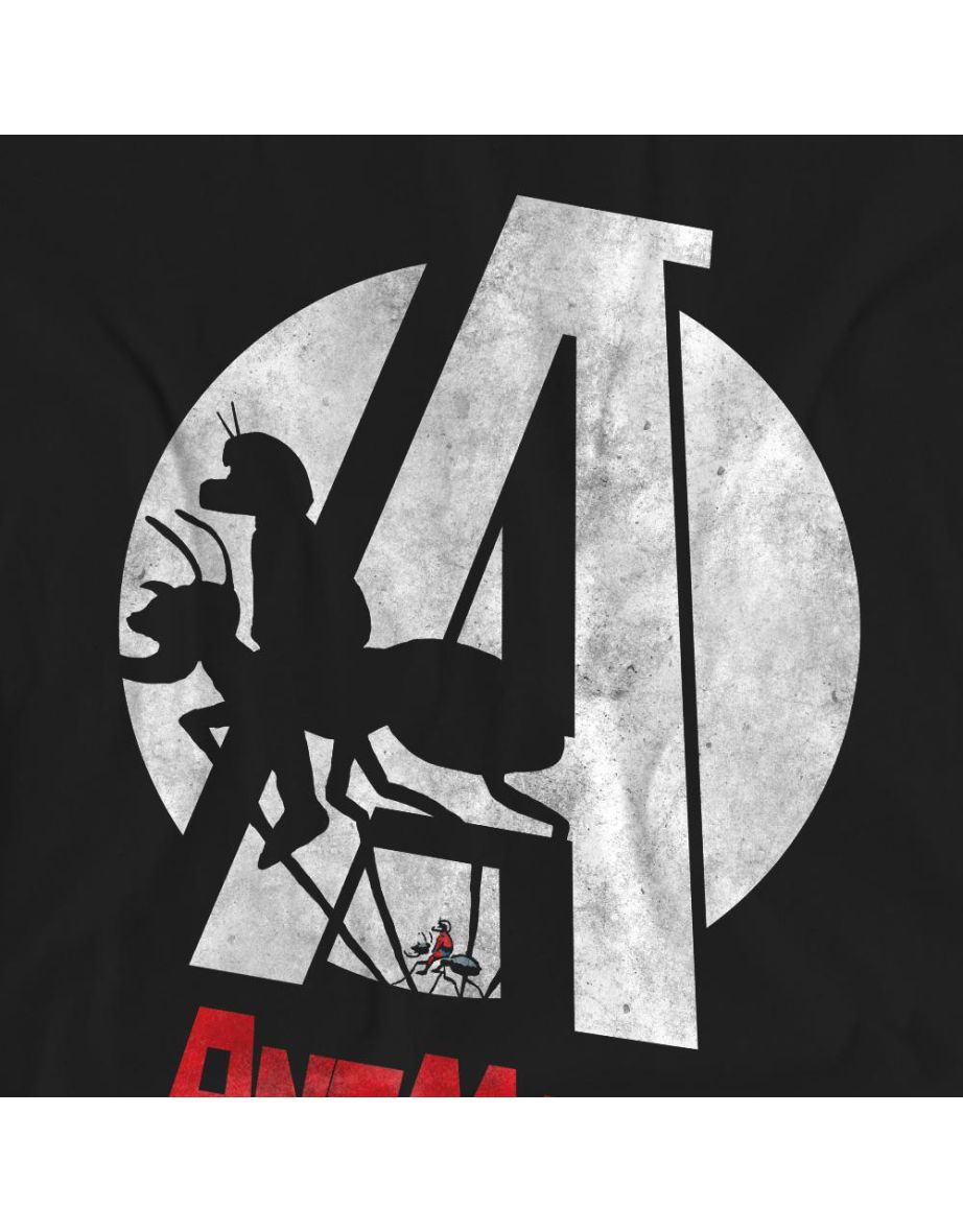 Ant-Man And The Wasp: Quantumania Unisex Adult Spotlight Ant T-Shirt - Black - 3