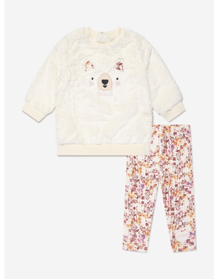Baby Girls Leggings Set in Multicolour