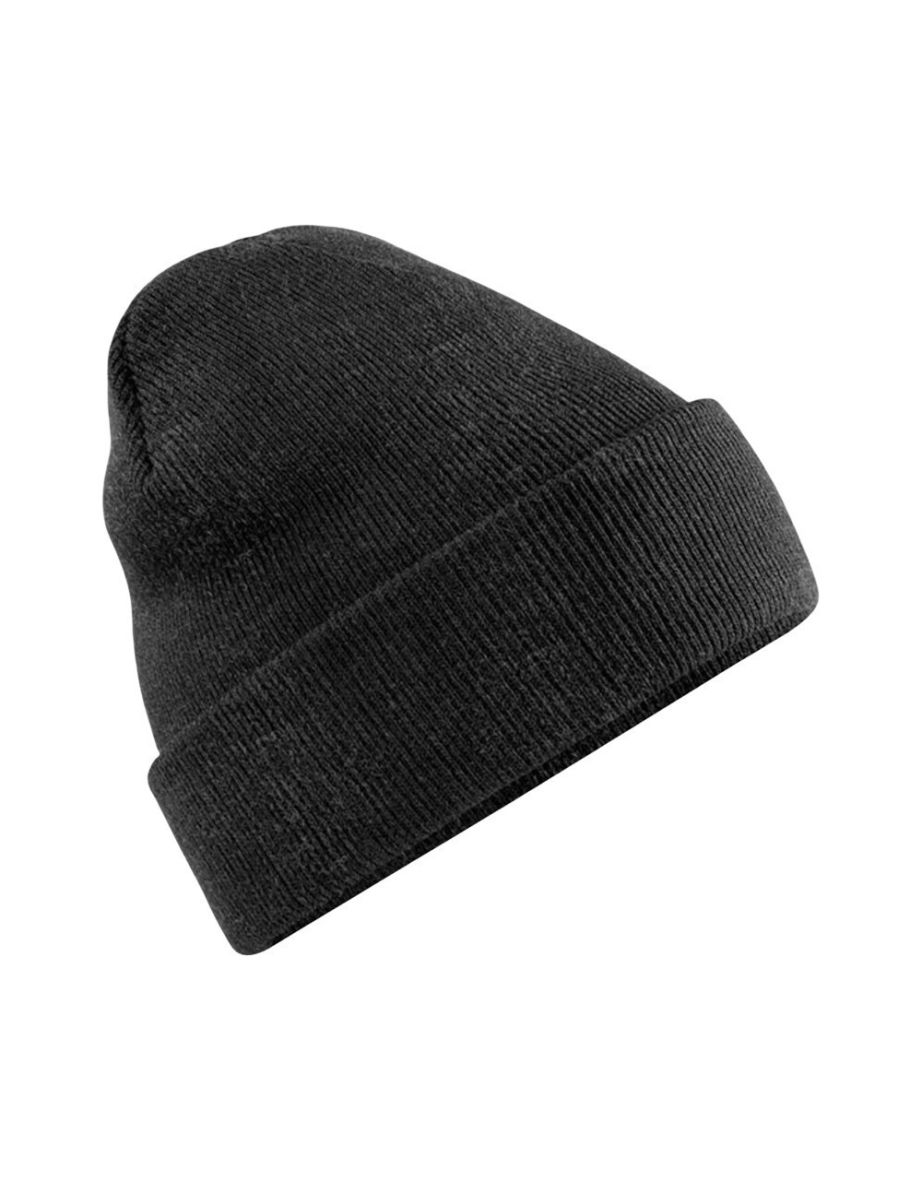Beechfield Soft Feel Knitted Winter Hat - Charcoal