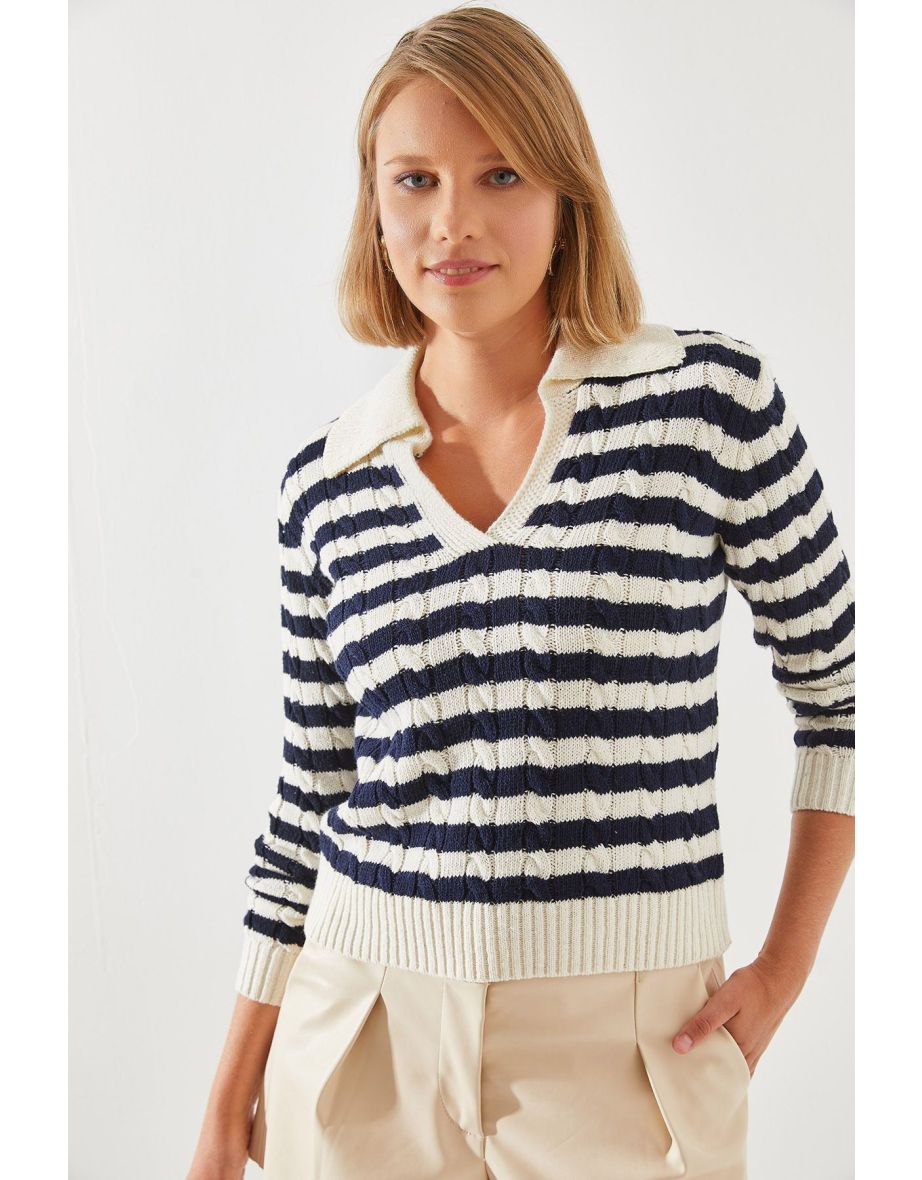 Hair Polo Neck Sweater - 5