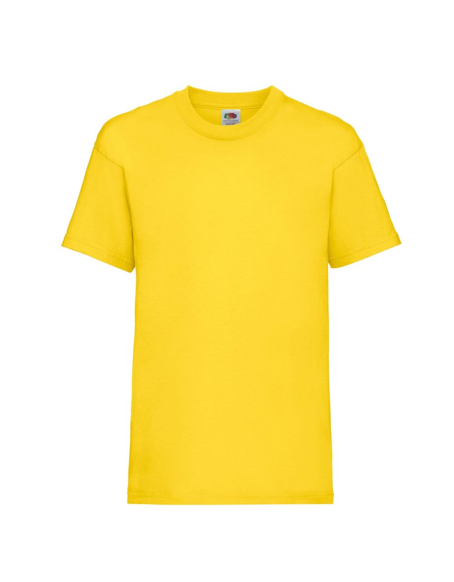 Fruit of the Loom Childrens/Kids Value T-Shirt - Sunflower