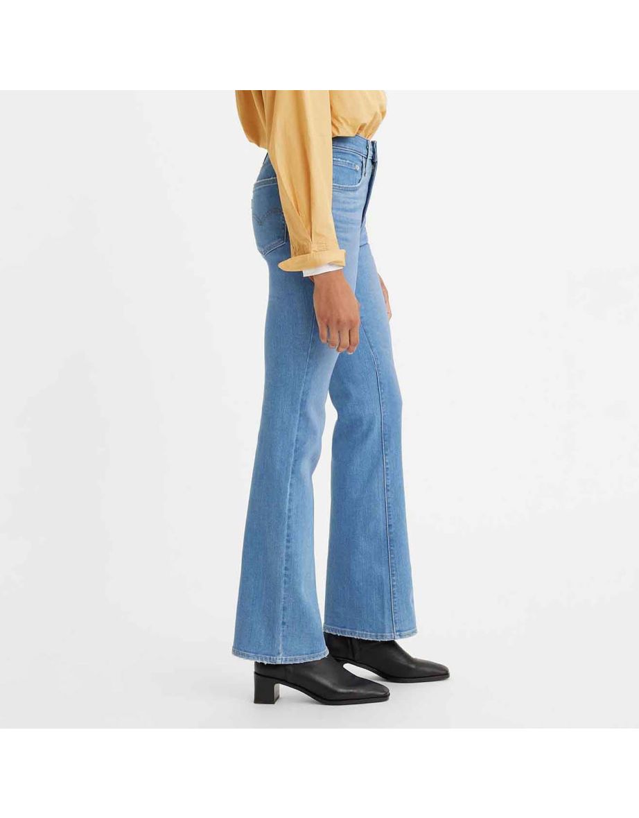 Women's Levis 725 High Rise Bootcut Tribeca Sun Jeans in Blue - 3