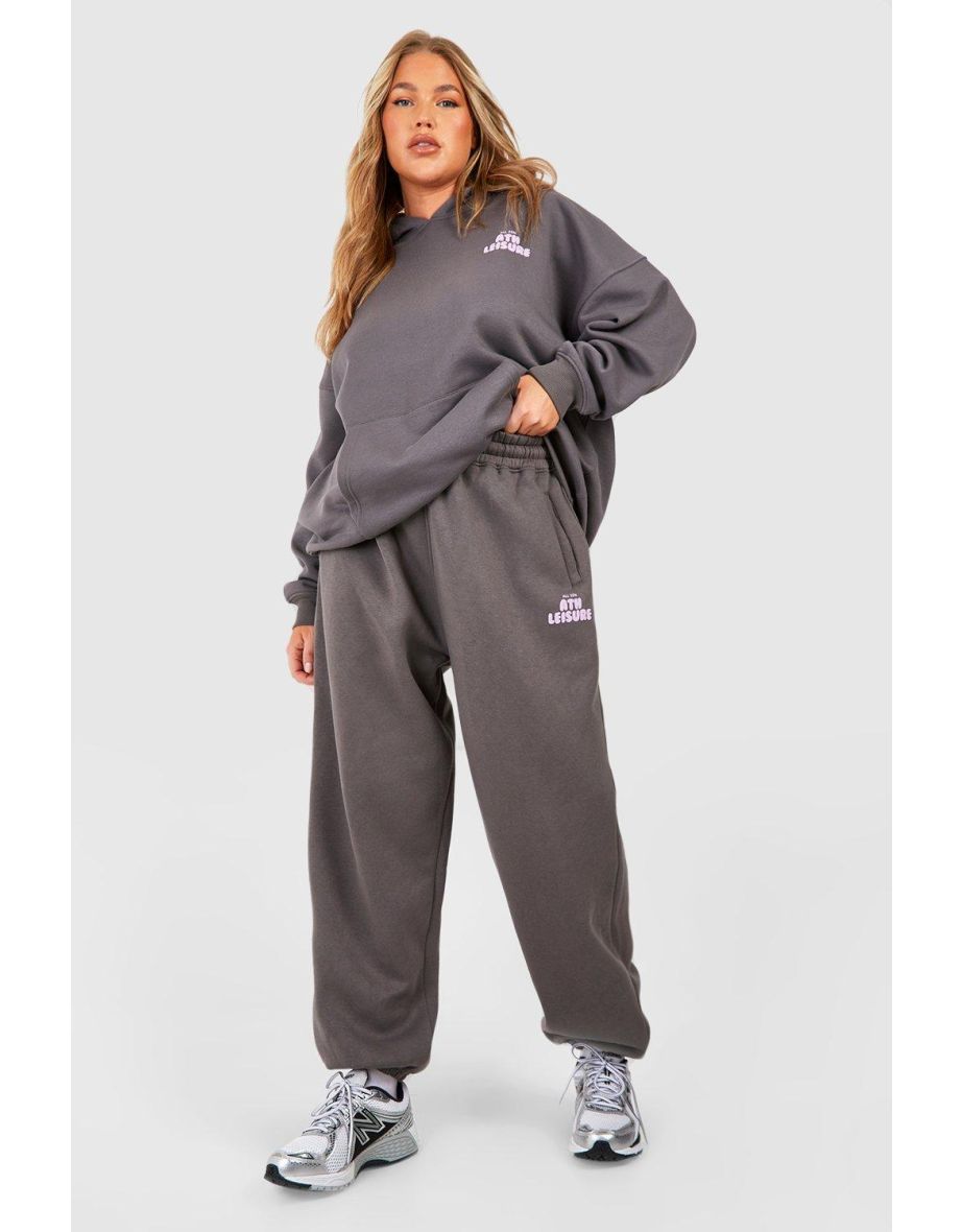 Boohoo plus size sales tracksuit