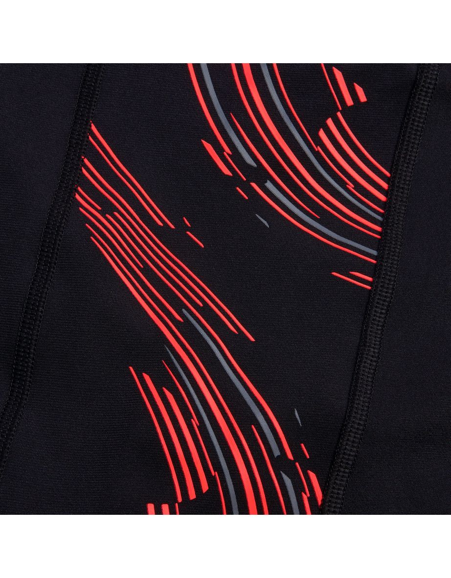 Men's Speedo Tech Panel Aqua Shorts in Black - 3
