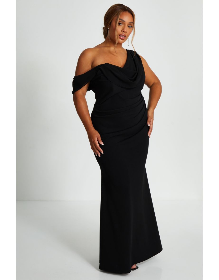 Cowl neck maxi dress uk best sale