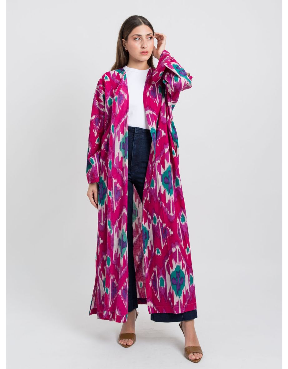 Pink Boho Soul Bohemian Abaya