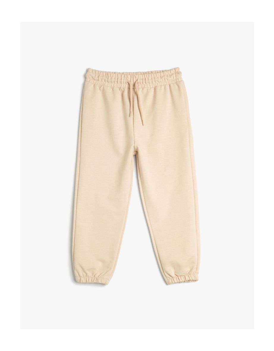 Basic Jogger Sweatpants with Tie Waist