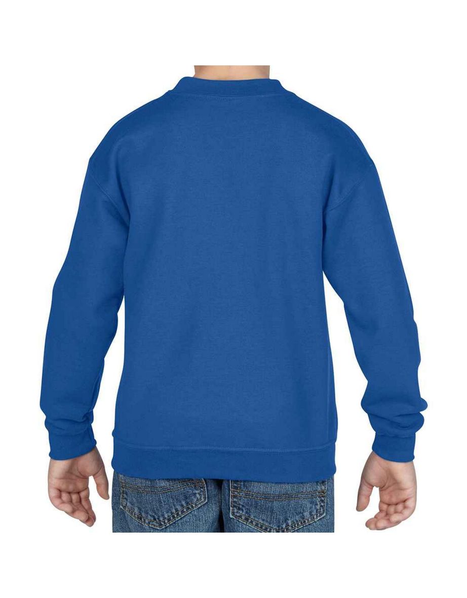 Gildan Childrens/Kids Heavy Blend Drop Shoulder Sweatshirt - Royal Blue - 1