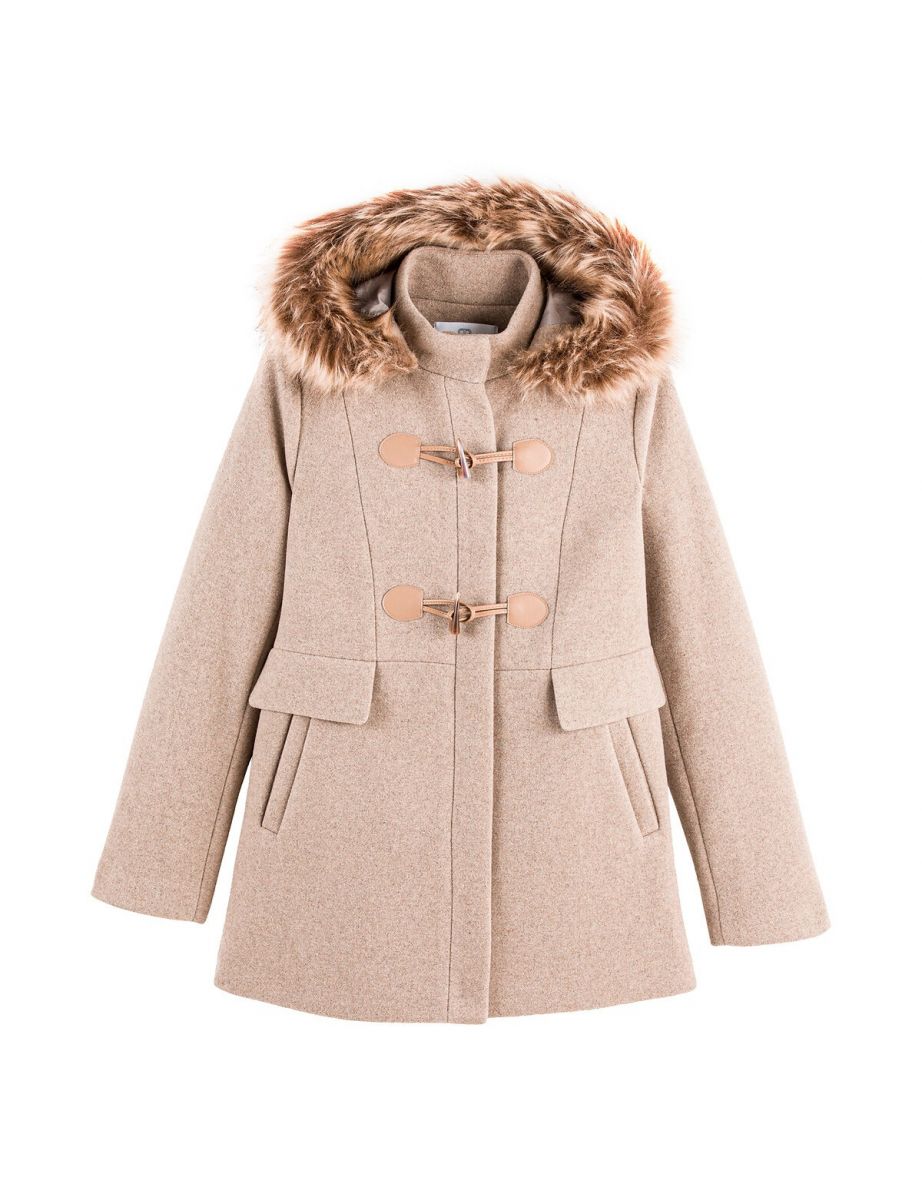 Recycled Hooded Duffle Coat - 4