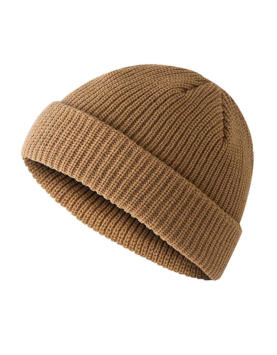 Beechfield Fisherman Mini Recycled Beanie - Biscuit - 1