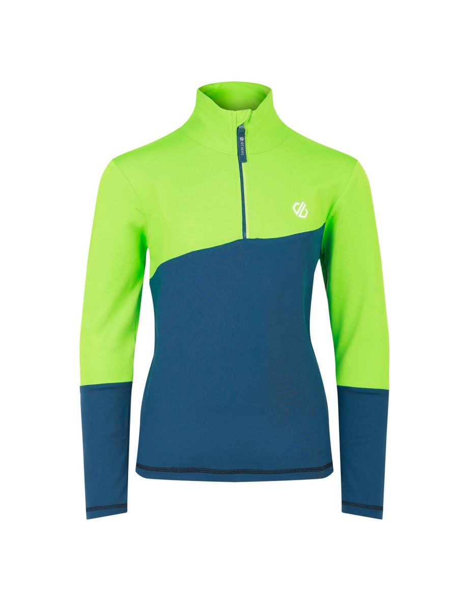 Boy's Dare 2b Juniors Formate III Core Stretch Midlayer in Green
