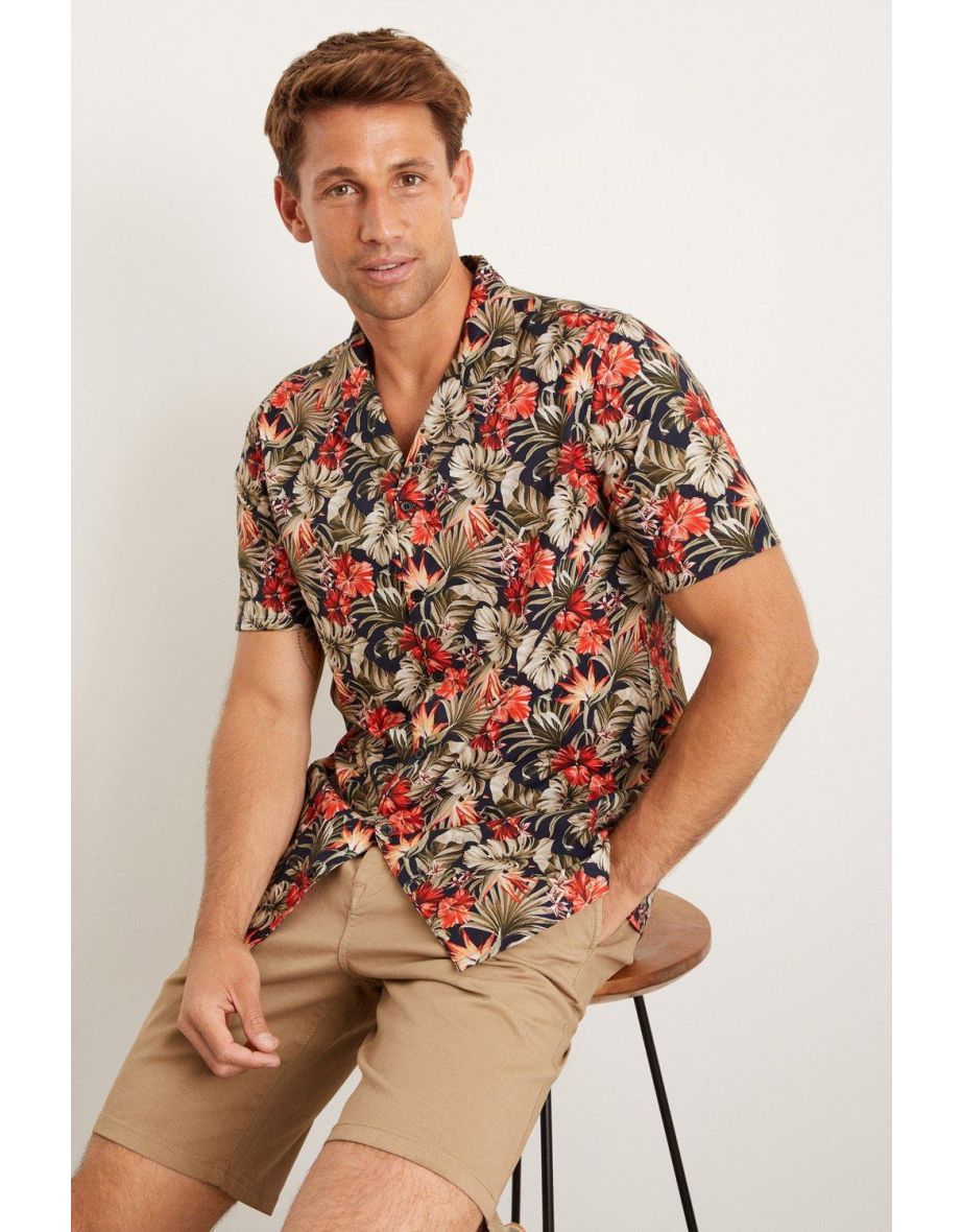 burton floral shirt