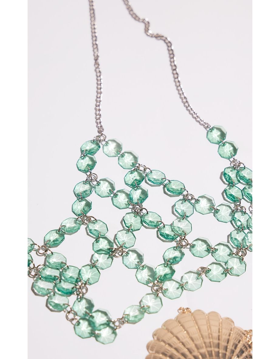 Green Jewel Festival Bralette - 1