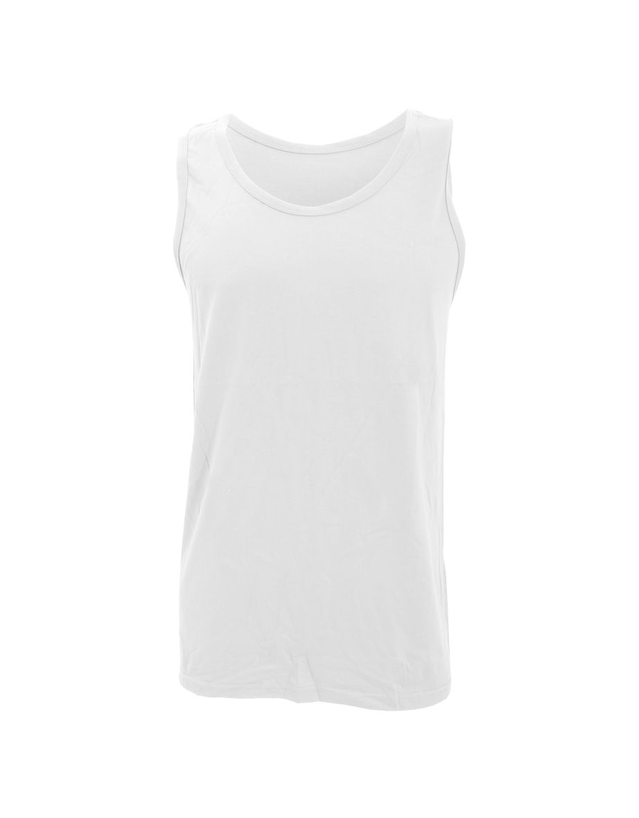 Gildan Mens Softstyle® Tank Vest Top - White