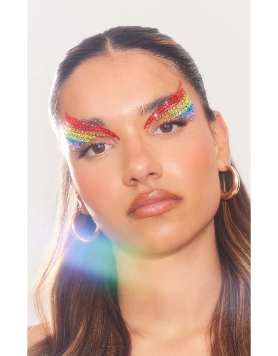 Rainbow Row Above Eyeliner Gems