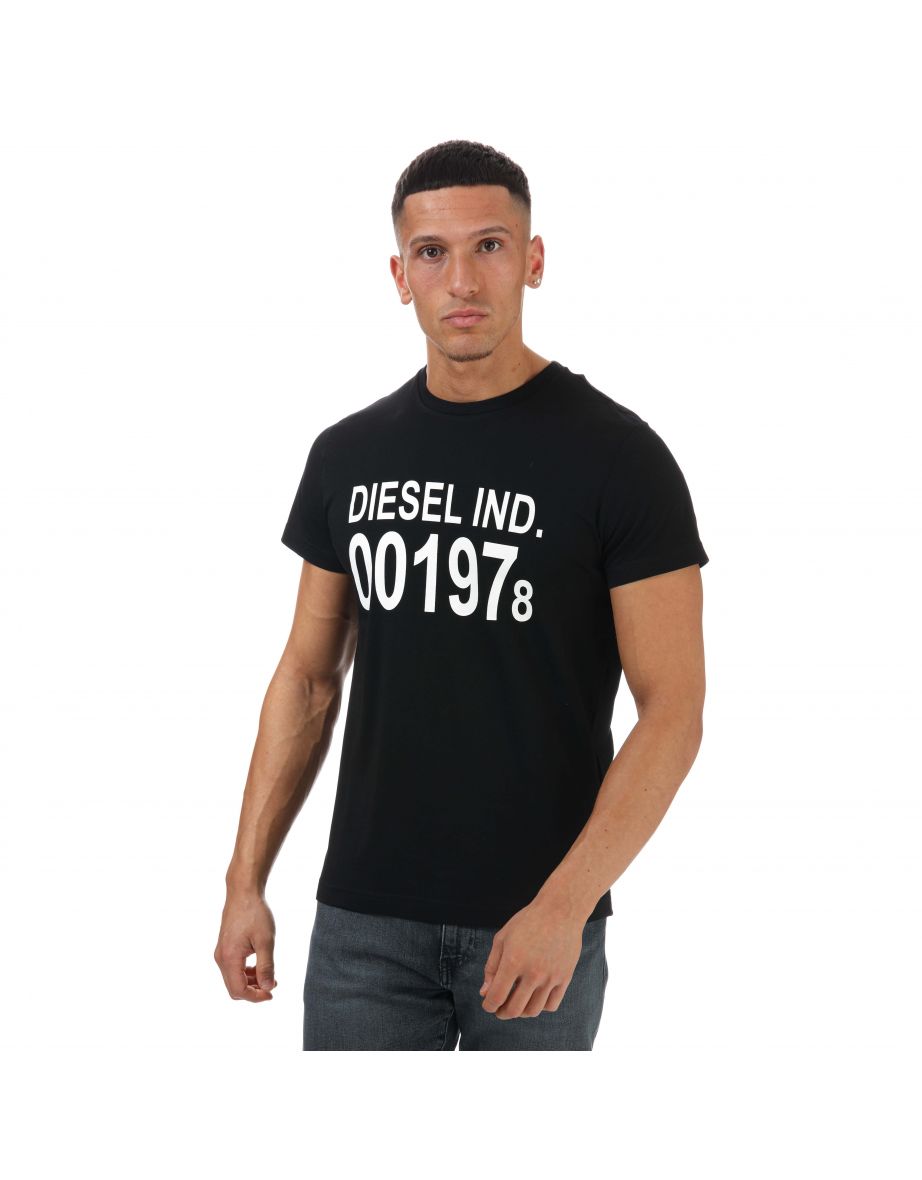 Men's Diesel T-Diego 001978 T-Shirt in Black