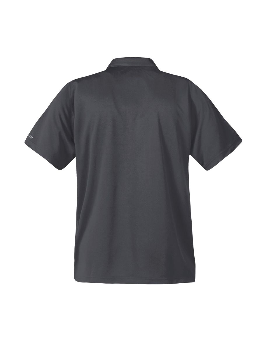 Stormtech Mens Short Sleeve Sports Performance Polo Shirt - Graphite - 1