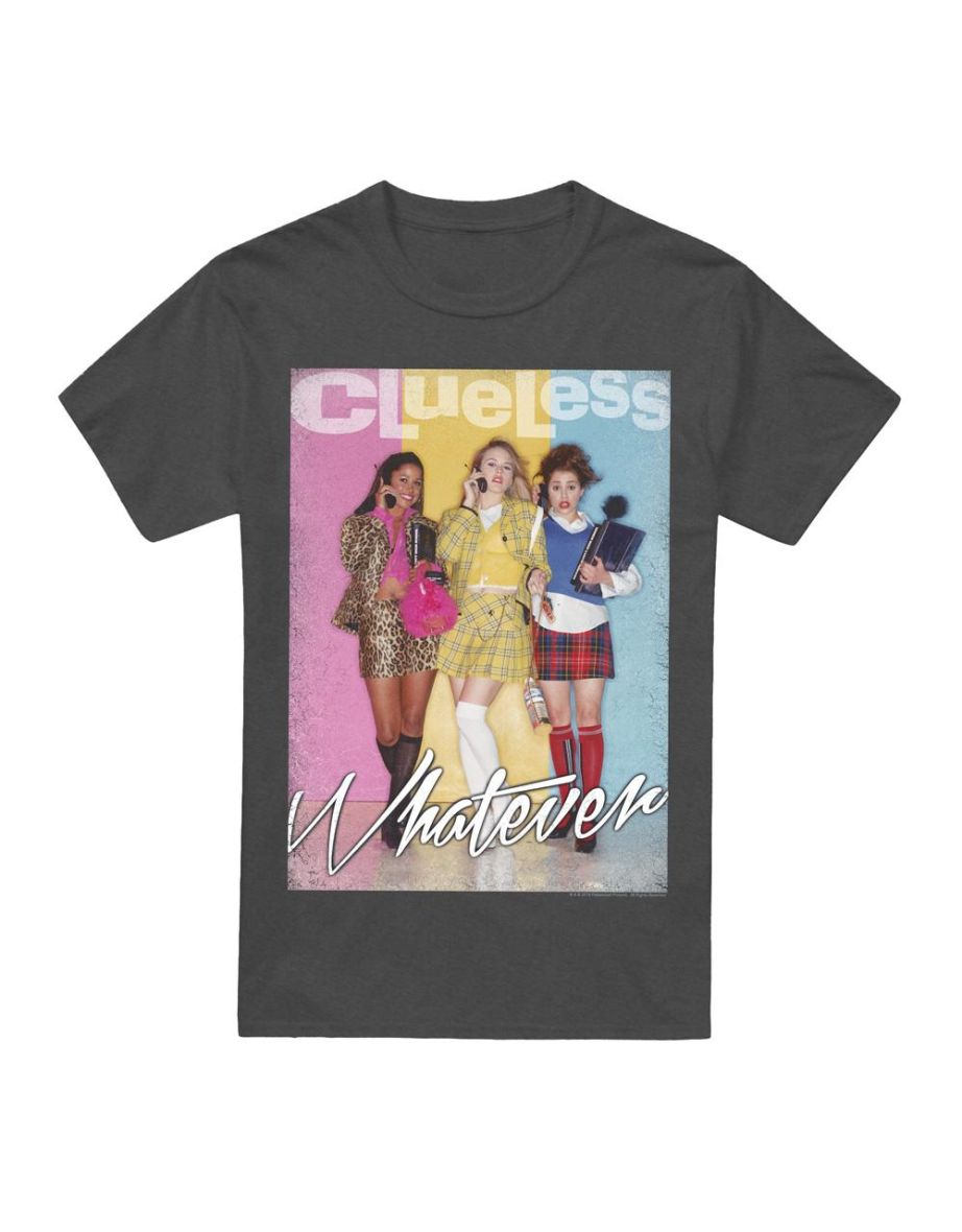 Clueless Unisex Adult Whatever T-Shirt - Charcoal