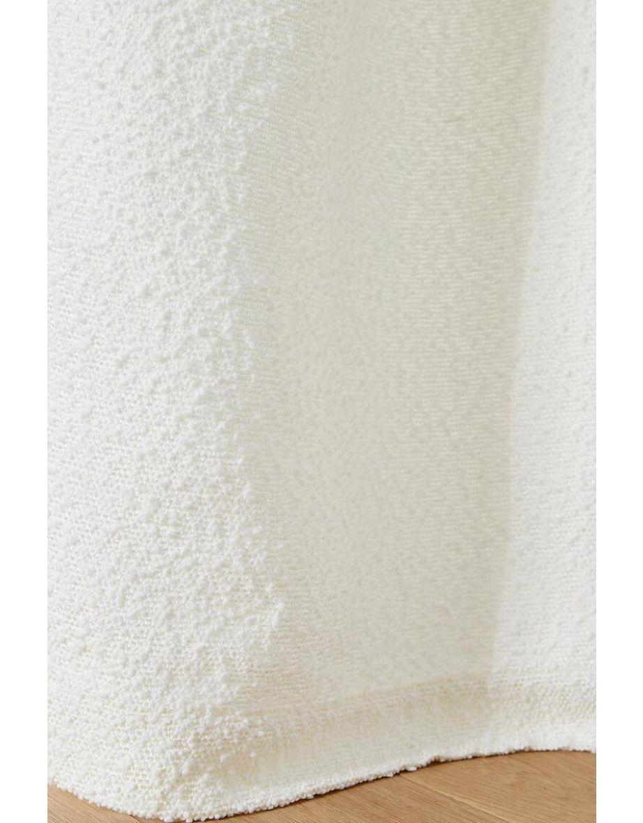 Darci Fleece Curtain with Hidden Tabs