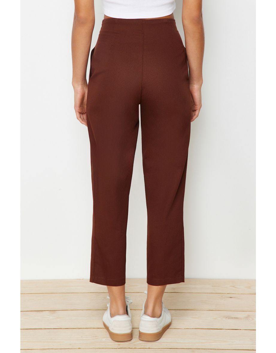 Pants - Brown - Carrot pants - 10