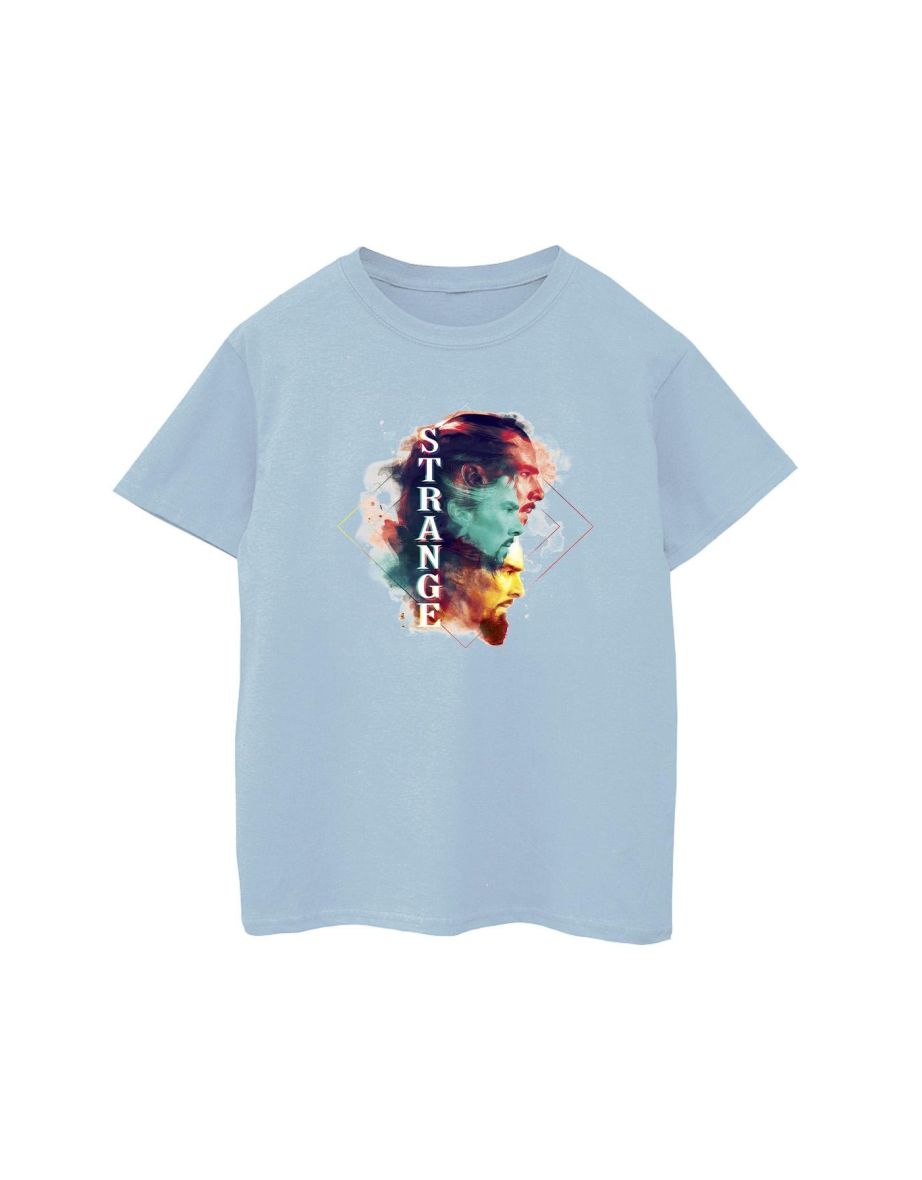 Marvel Girls Doctor Strange Cloud Cotton T-Shirt - Baby Blue - 1