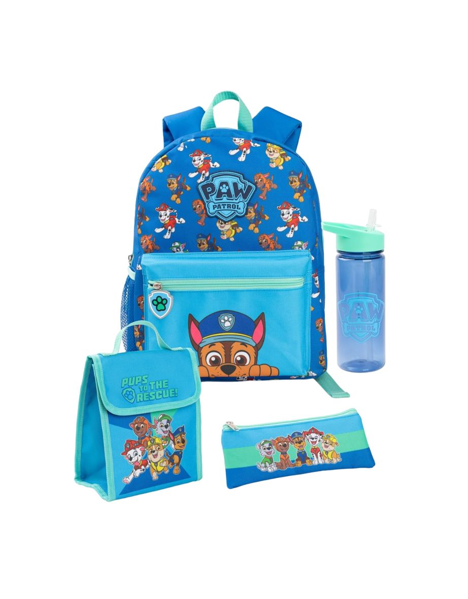 Paw Patrol Characters Backpack Set - Blue