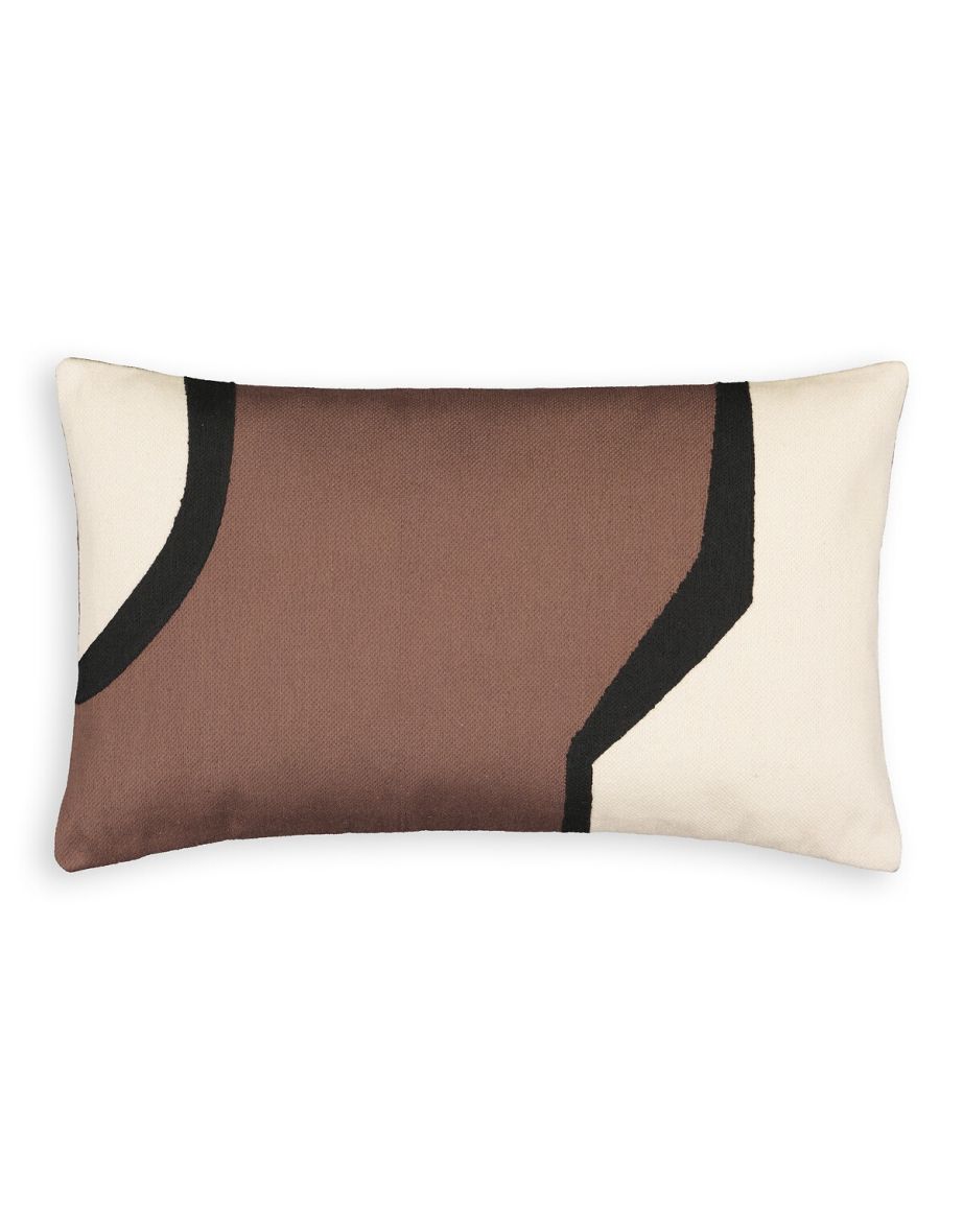 Tlemcen Abstract 100% Cotton Rectangular Cushion Cover