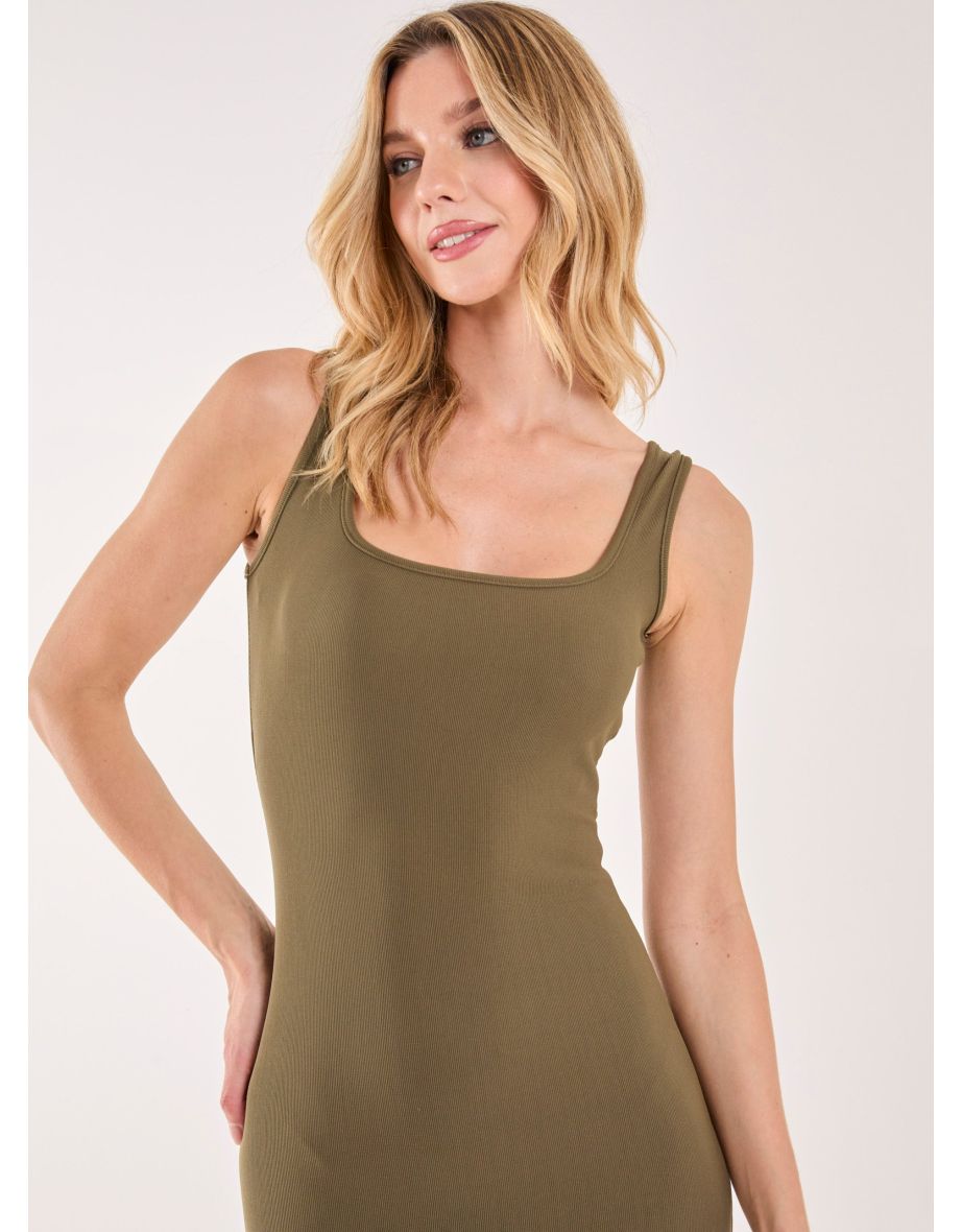 Bandage Midi Dress - 3