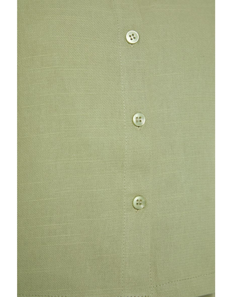 Green Plain Woven 100% Viscose - 8