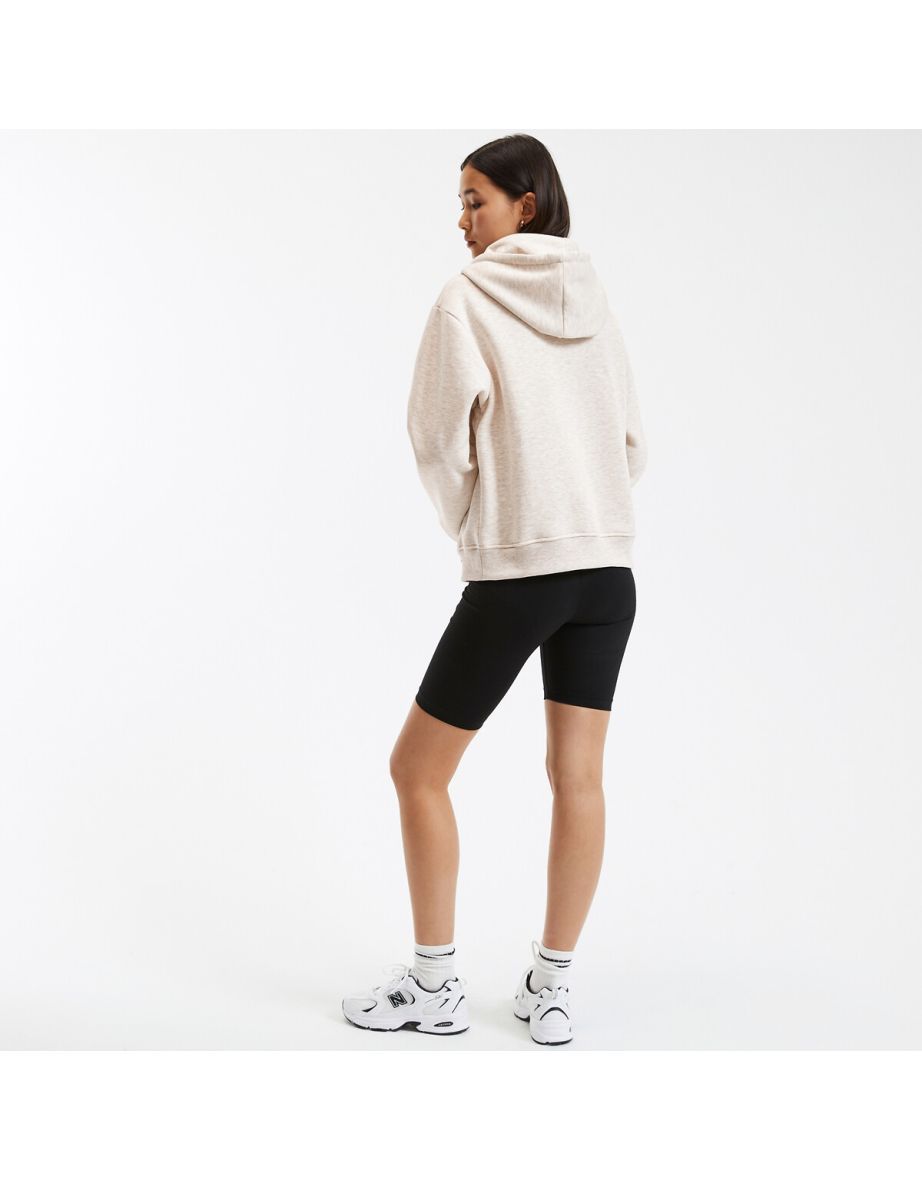 Cotton Jersey Cycling Shorts with High Waist - 5