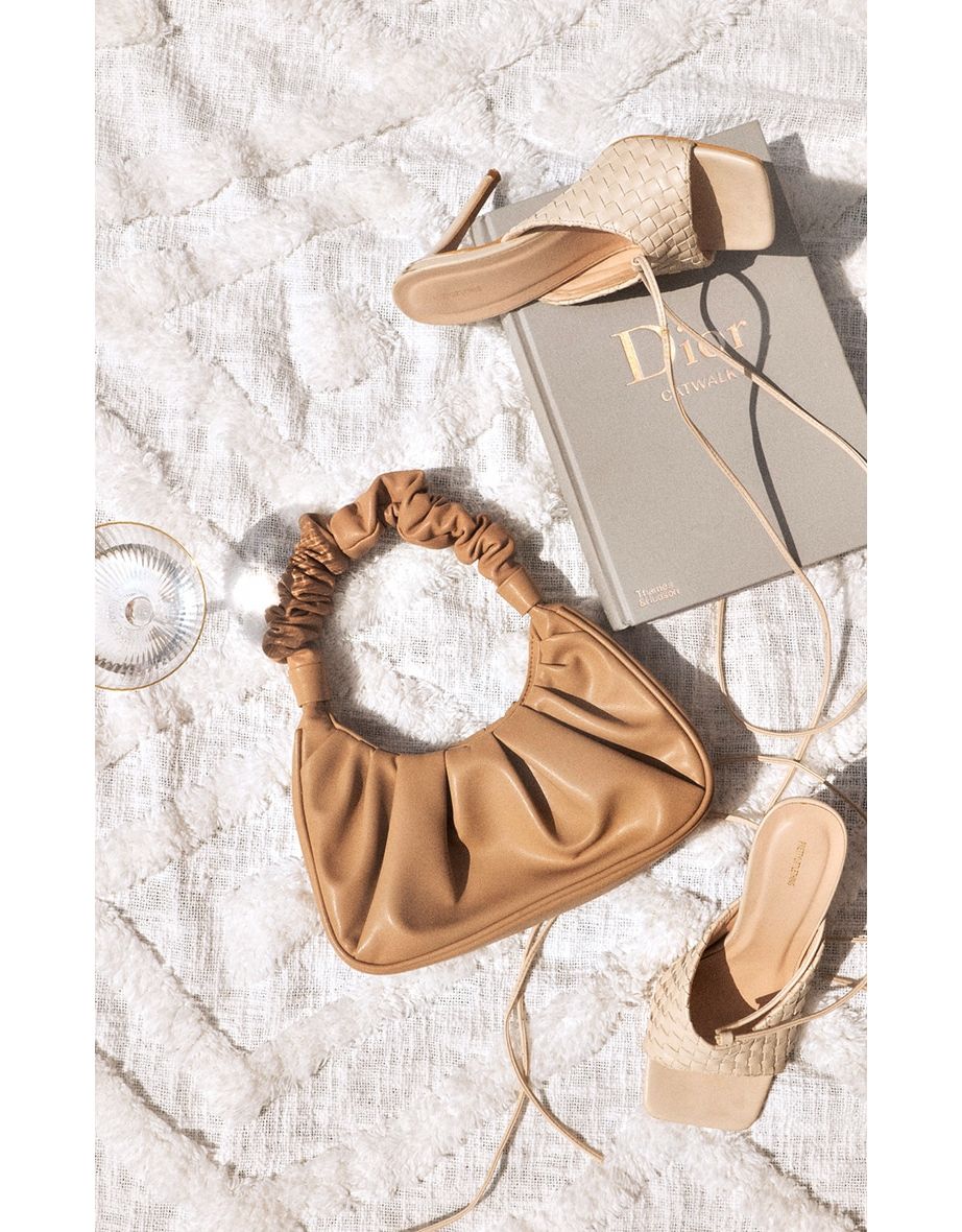 Tan grab online bag