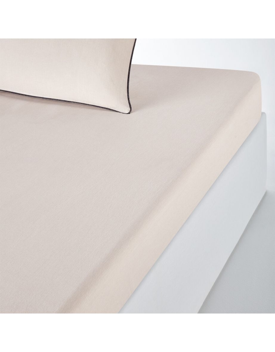 Lior Linen / Cotton Fitted Sheet