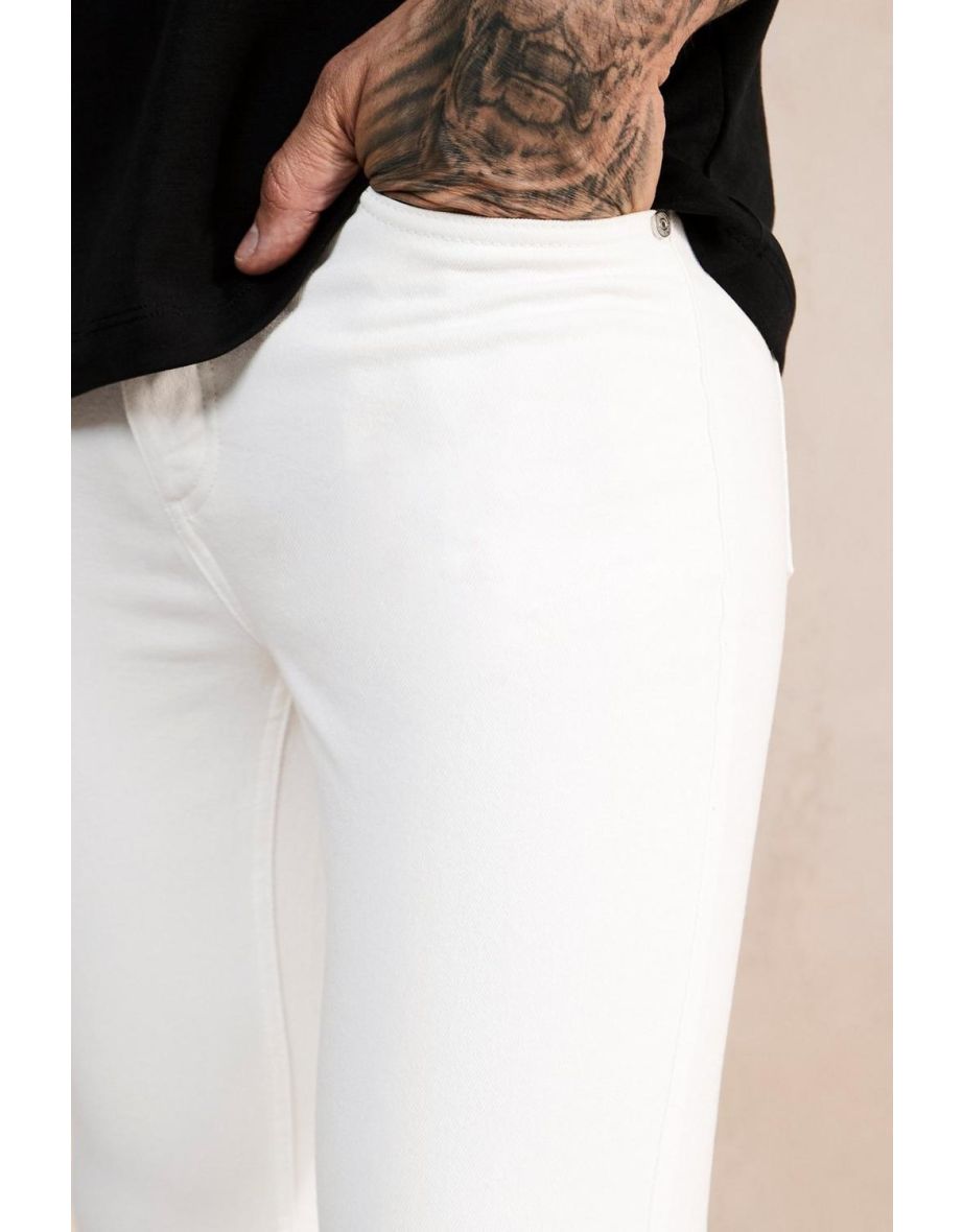 Super Skinny Stretch Jean - white - 2