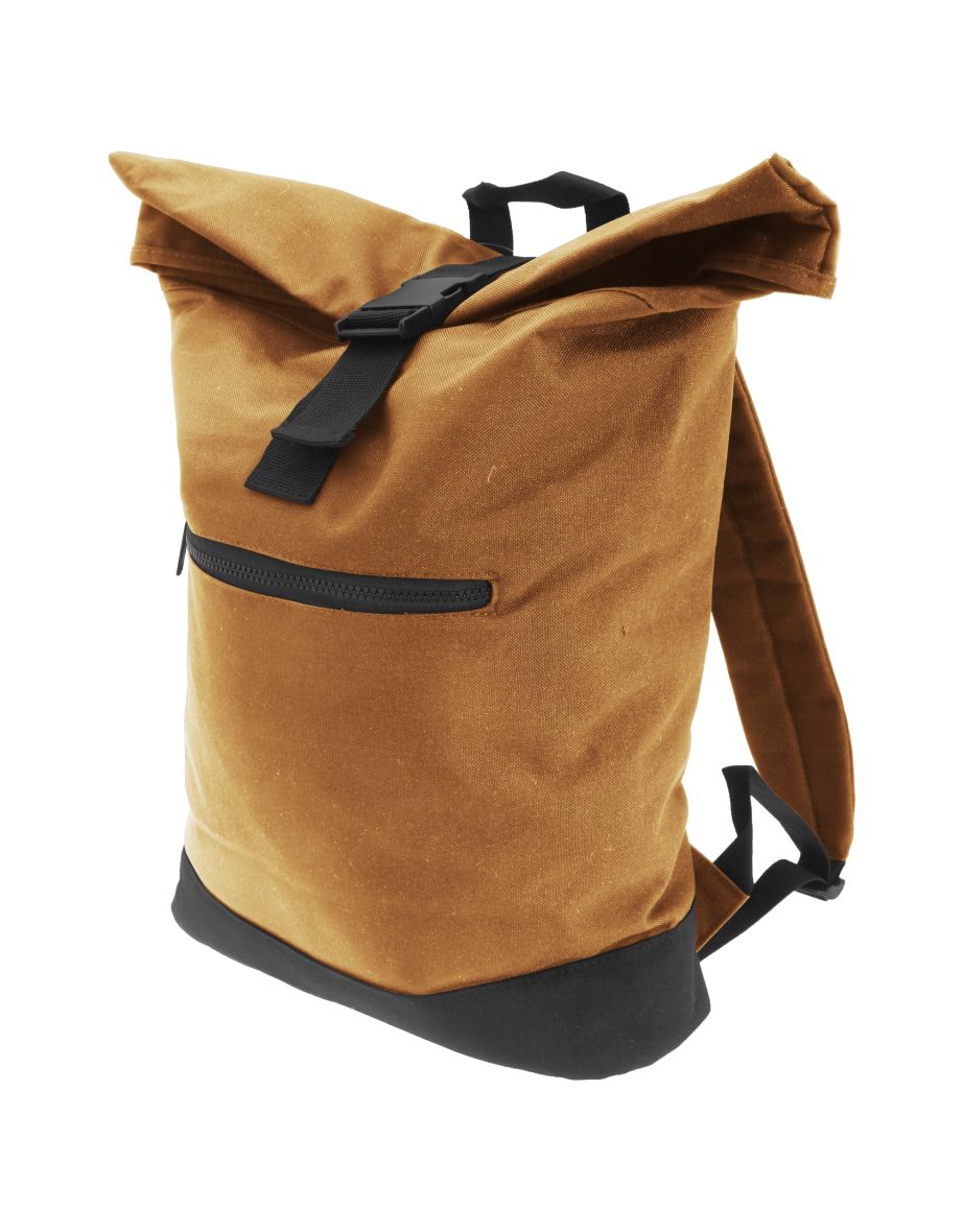 Bagbase Roll-Top Backpack / Rucksack / Bag (12 Litres) - Caramel